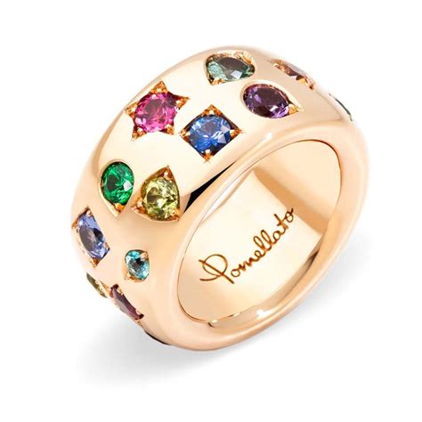 anello pomellato replica